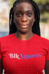 Womens "Blk Squares" T-Shirts